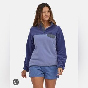 Patagonia synchillia pullover women’s blue large